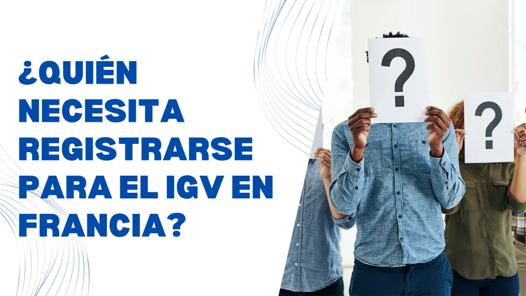 ¿Quién necesita registrarse para el IGV en Francia?