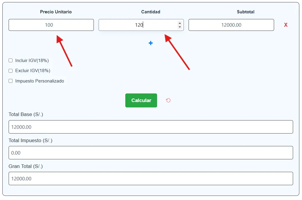 ¿Cómo calcular el igv en una factura?