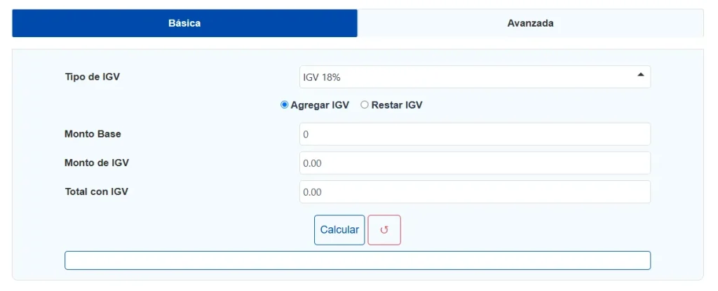 ¿Cómo utilizar la calculadora IGV?
