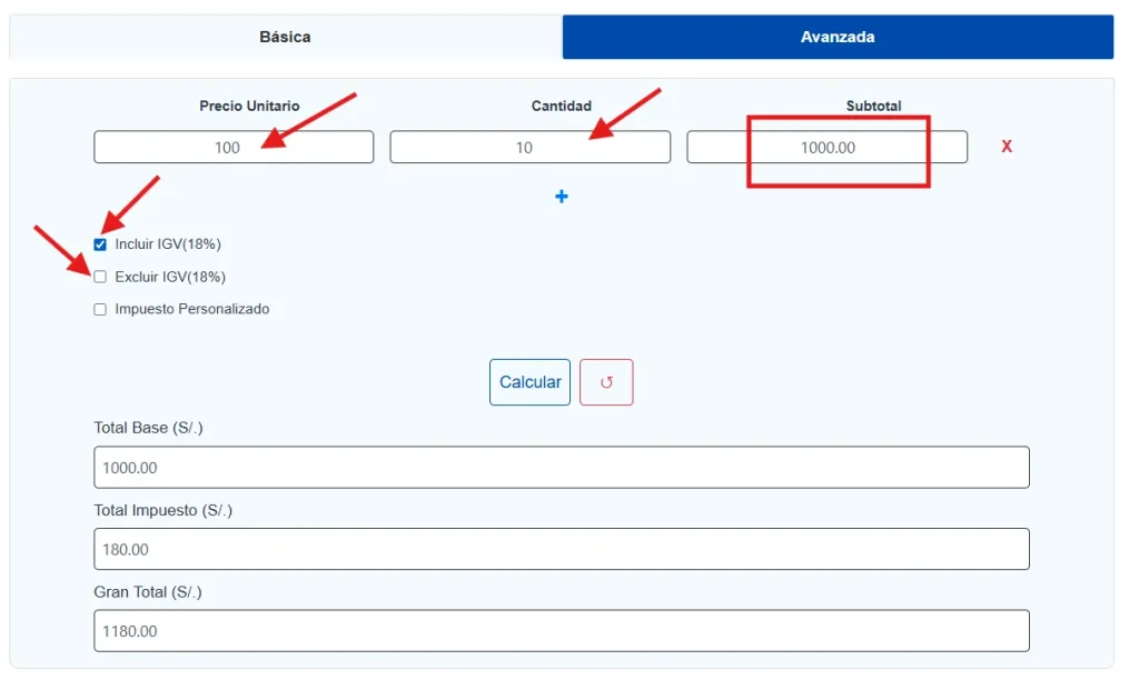 ¿Cómo utilizar la calculadora IGV?