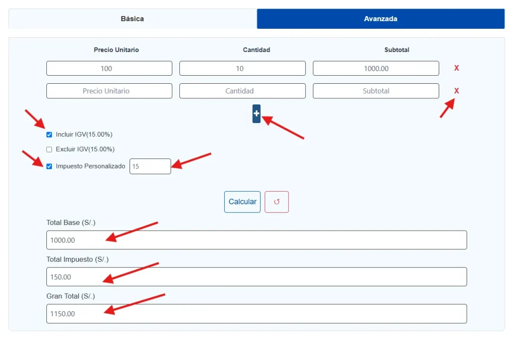 ¿Cómo utilizar la calculadora IGV?
